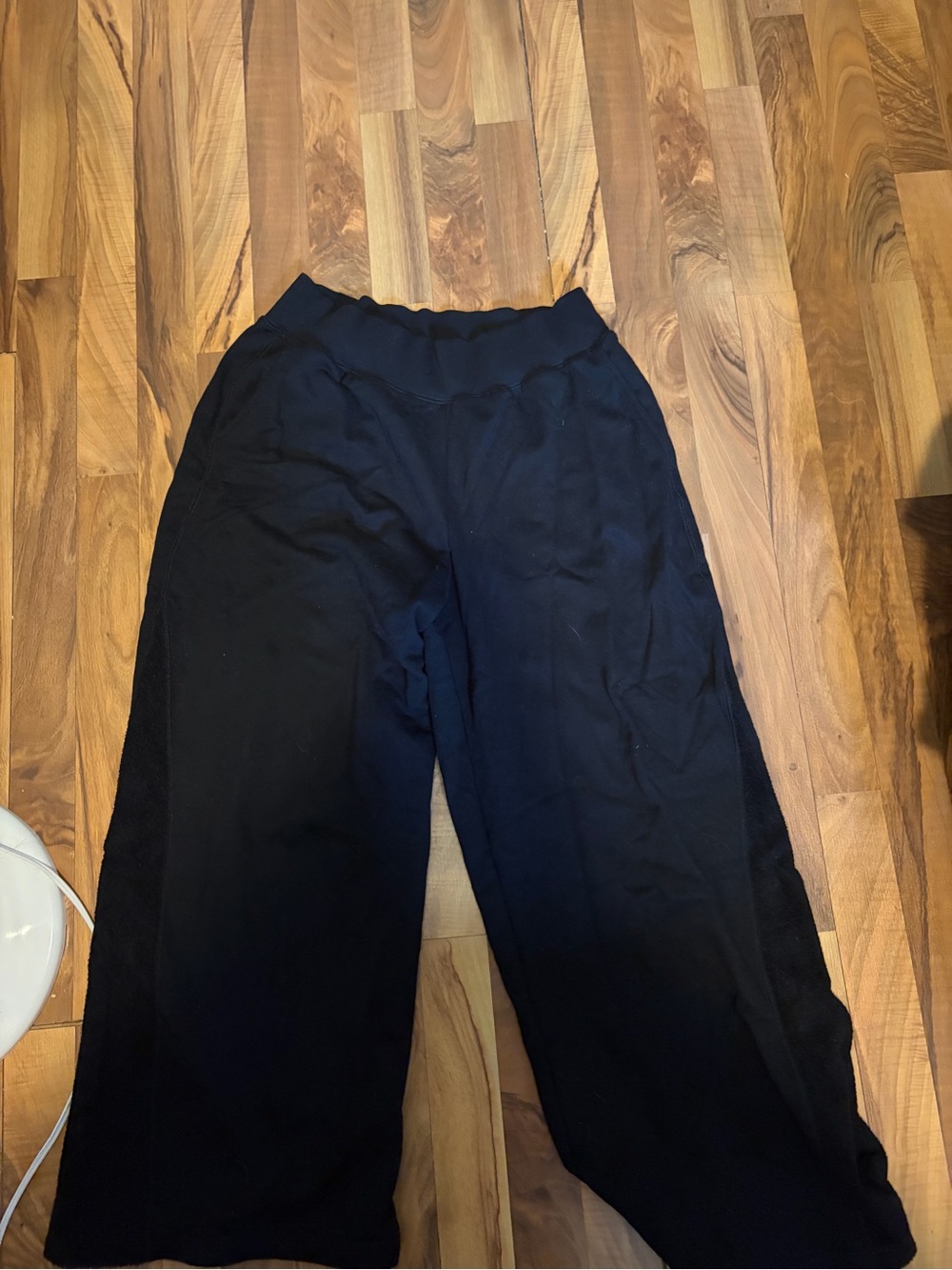 aerie Black Ribbed Loungewear Top
